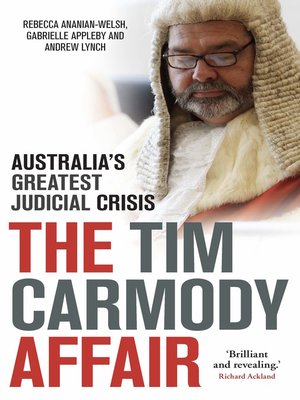 cover image of The Tim Carmody Affair